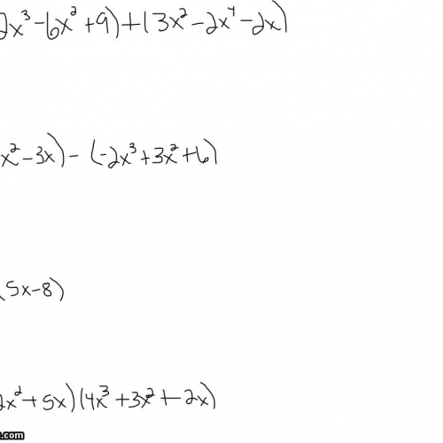 Adding-Subtracting-Multiplying Polynomials Pracitce