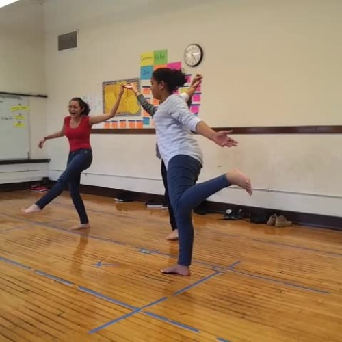 7th grade Teamwork contemporary dance