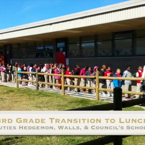 3rd Grade Lunch Transition