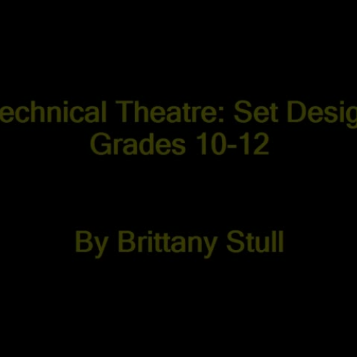 Set Design Intro