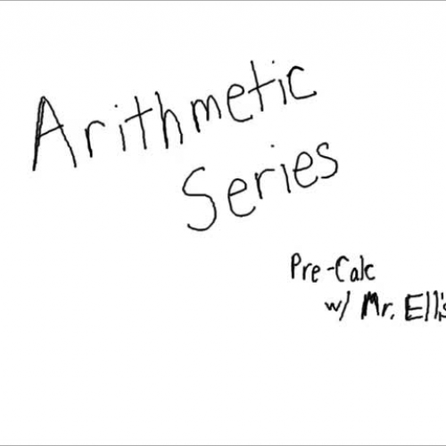 5 - Arithmetic Series
