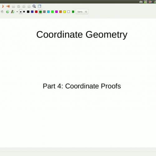Coordinate Proofs