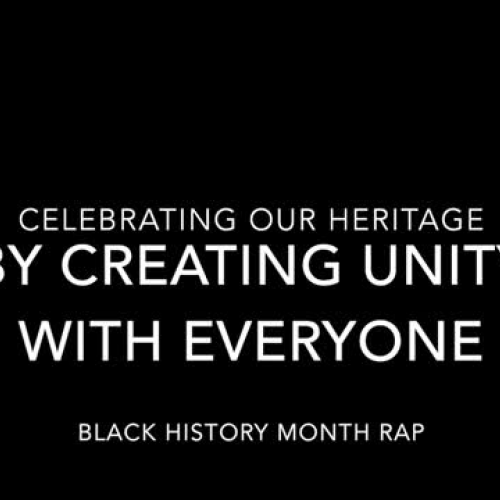 Black History Month Rap