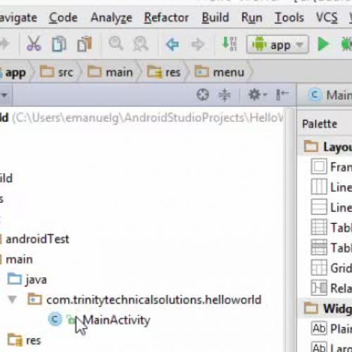 Android Studio Basic Files Structrure