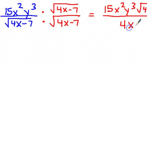 Rationalizing the Denominator Square Root Example