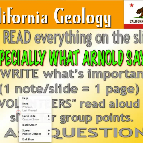 CA Geology Cornell Notes Part 1 Video 1 of 3