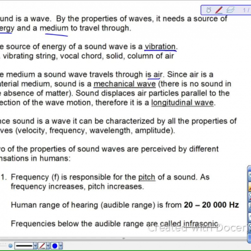 Sound Lesson