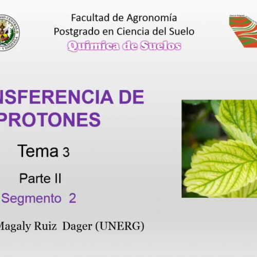 Transferencia de protones (segmento 2)