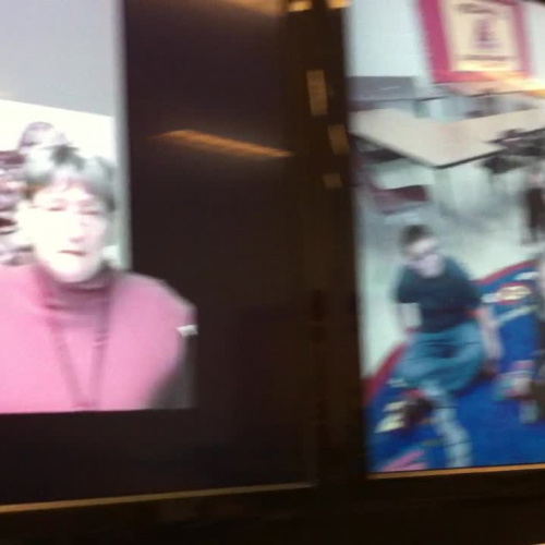 Blue Group SKYPES with the Smithsonian