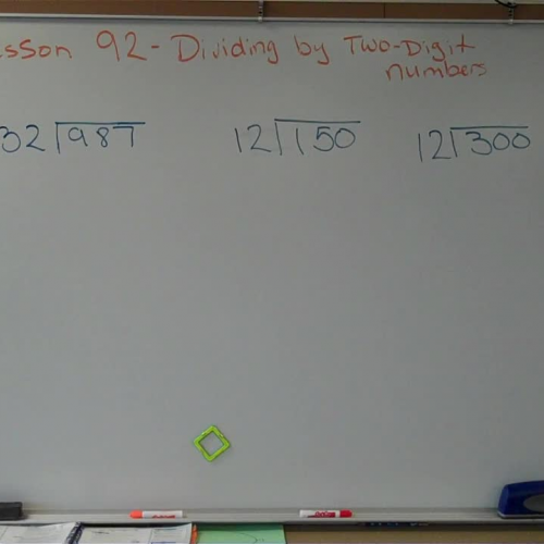 Thur. 3-5 Lesson 92