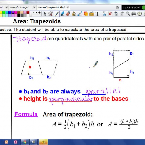 Area of a Trapezoid