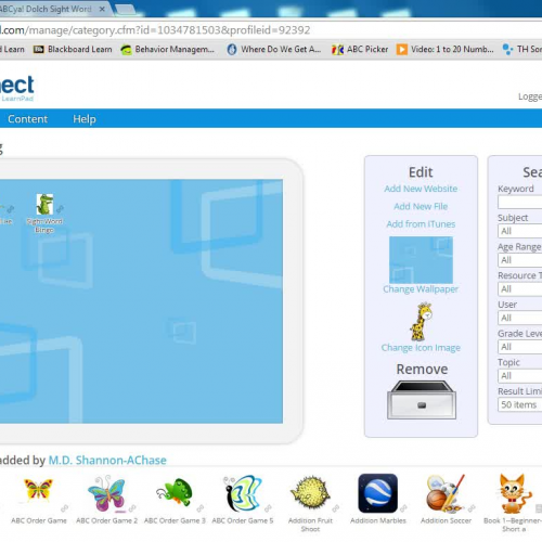 LearnPad Basics--Lessons, Categories, and Resources