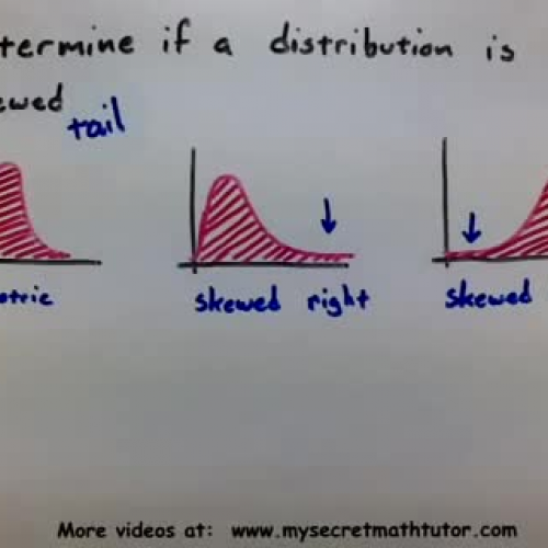 8.1 Lesson 2 - Shape of the Distribution