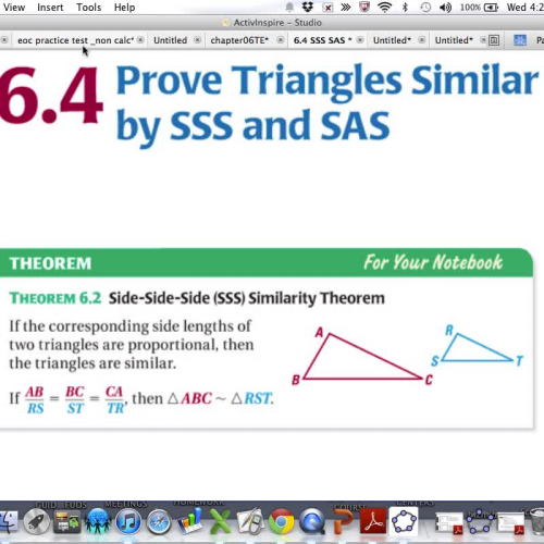 6.4 Part 1 SSS Similarity