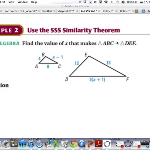 SSS similarity Example