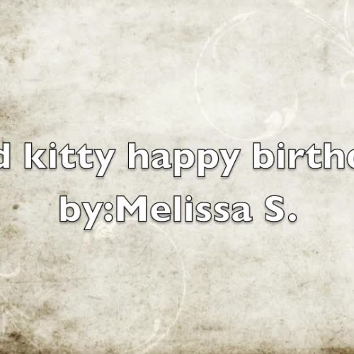 Bad Kitty Happy Birthday