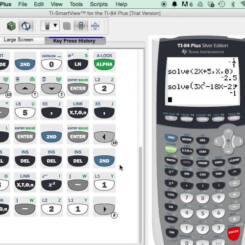 Complex Numbers (TI-84)