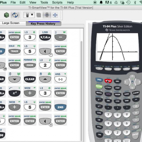 Solving functions using TI-84