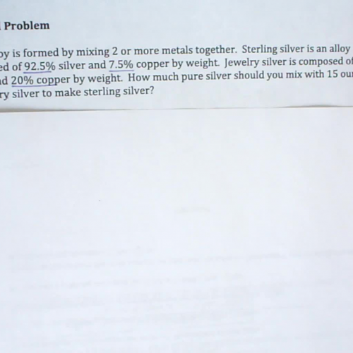 8.6 Word Problems