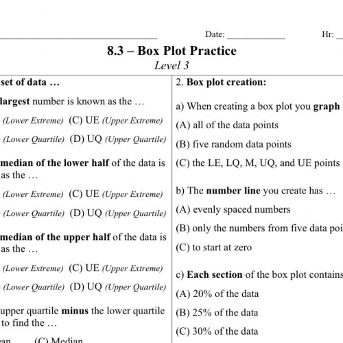 8.3 Practice Tutorial