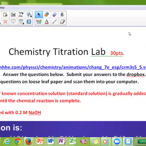 U3 Acids & Bases Titration Lab Video Review Sem 2