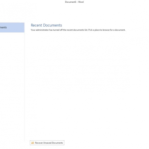 Microsoft Word 2013: Create a Document