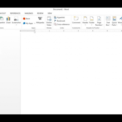 insert a quick table word 2013