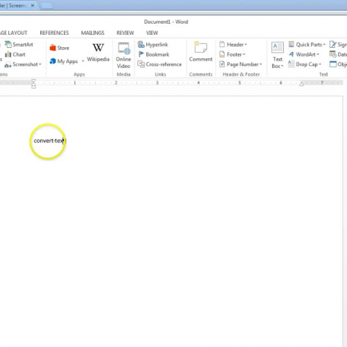 Convert text to table