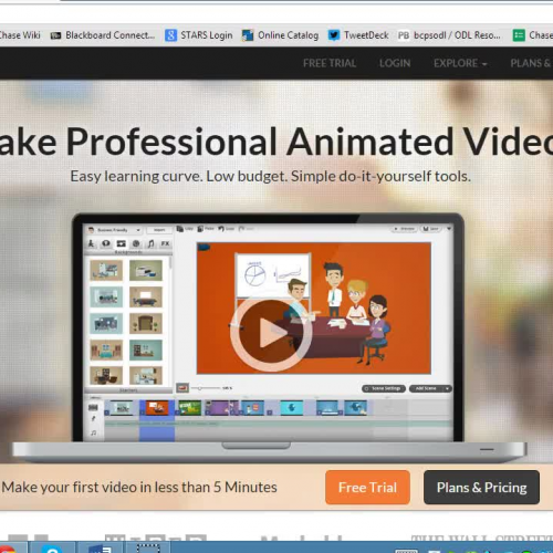 Goanimate Screencast