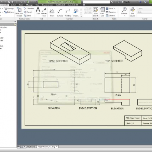 Video 8 - Creating your Ortho Drawing