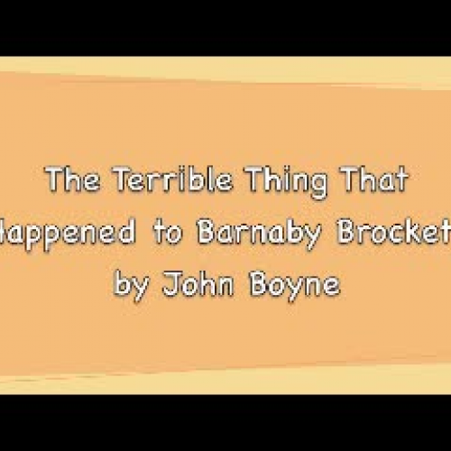The Terrible Thing That Happened To Banaby Brocket