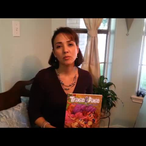 Author Video-Trixie and Dixie:  The Mystery of the Missing Cape by Juliza Tamez