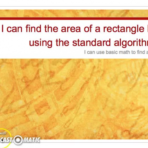 Standard Algorithm