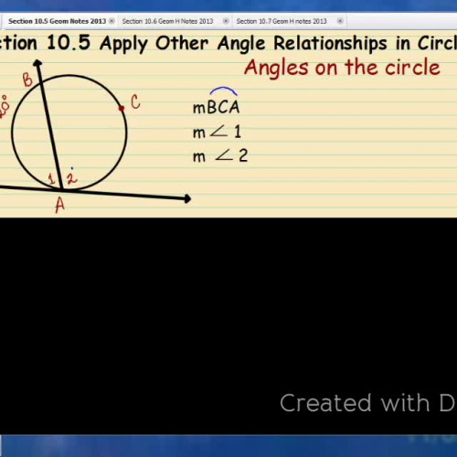 Section 10.5 Geom H