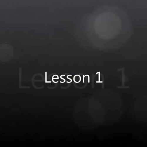 Sign Language Lesson 1