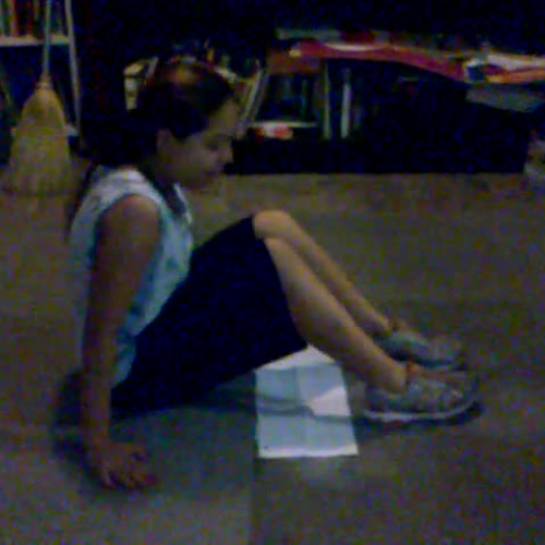 Veronica Molina sit ups