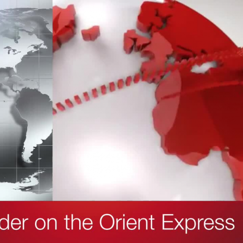 Murder on Orient Advertisement