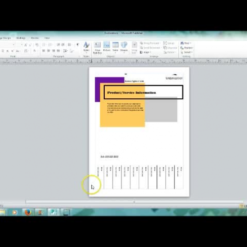 Publisher 2010 "Hide Navigation Pane"