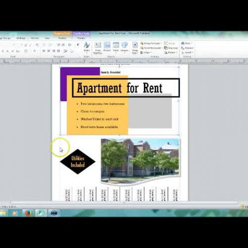 Publisher 2010 "Publication Properties"
