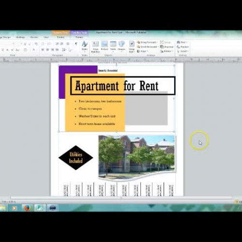 Publisher 2010 "Save, Print, Quit"