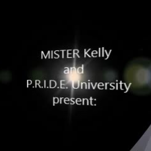 MISTER Kelly and P.R.I.D.E. University- The American History Rap