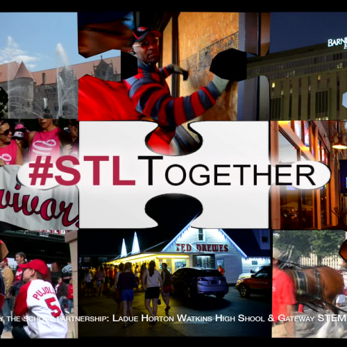 STL Together: The Ladue  & Gateway STEM School Partnership created this PSA