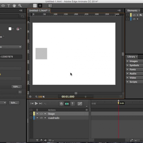 EDGE Animate - Animacion Keyframe Manual