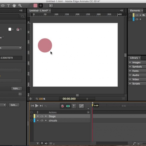 EDGE Animate - Animacion Keyframe Automatico