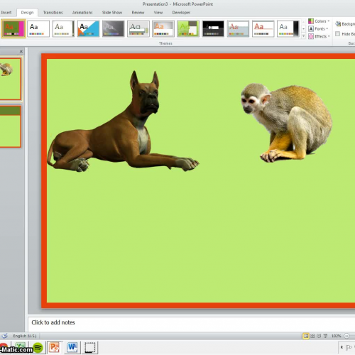 Adding a Transition to your PowerPoint