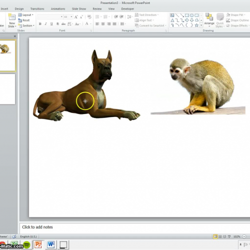 Hyperlinking a Picture to a Slide in PowerPoint