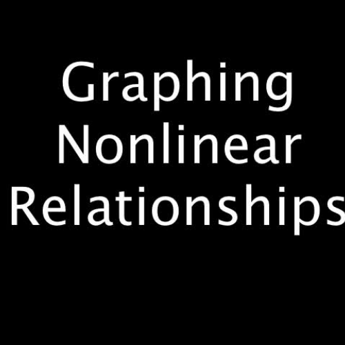 Graphing Non-Linear Equations