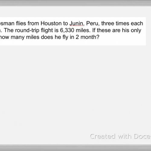 Multi-Step Problem Solving