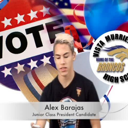 CLASS OF 2017 PRESIDENT CANDIDATE - Alex Barajas
