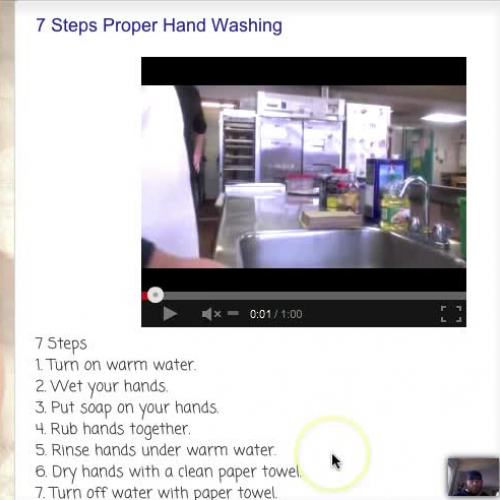 7 Steps Hand Washing
